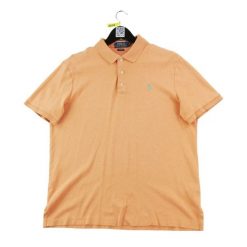 Second life - Koszulka polo z krótkim rękawem mężczyźni - Stan dobry. Brązowe koszulki polo męskie Ralph Lauren, m, bez wzorów, bez ramiączek. Za 97.25 zł.