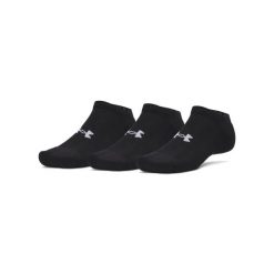 Under Armour UA PERFORMANCE COTTON 3PK NS Skarpetki unisex. Czarne skarpetki męskie Under Armour, bez wzorów, z bawełny. W wyprzedaży za 48.99 zł.