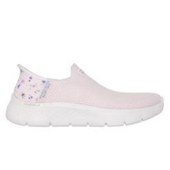 Buty sportowe Sneakersy damskie, Slip-Ins: GO WALK Flex. Czerwone buty sportowe na co dzień damskie Skechers, bez wzorów. Za 349.99 zł.