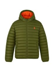 U.S. Polo Assn. Kurtka pikowana w kolorze oliwkowym rozmiar: XL. Brązowe kurtki męskie U.S. Polo Assn., s, bez wzorów, bez kaptura. Za 244.80 zł.