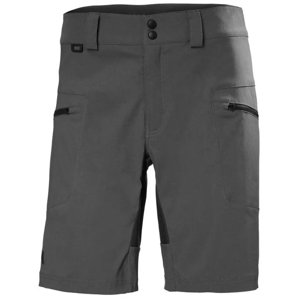 Szorty Helly Hansen HP Racing Deck 2.0. Szare szorty męskie Helly Hansen, bez wzorów, z elastanu. Za 529.00 zł.