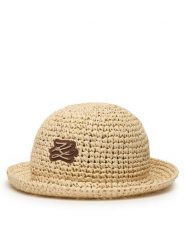 KARL LAGERFELD Kapelusz B1W46086 Beżowy. Brązowe kapelusze damskie Karl Lagerfeld, bez wzorów. Za 429.99 zł.