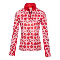 Bluza narciarska Damska Gareth & Lucas The One Hundred and Sixteen. Czerwone bluzy bez kaptura damskie GARETH & LUCAS, z elastanu. Za 229.99 zł.