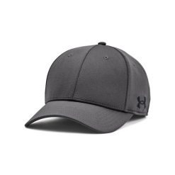 Czapka Under Armour Team Blitzing. Czarne czapki męskie Under Armour, bez wzorów, z materiału. Za 119.70 zł.