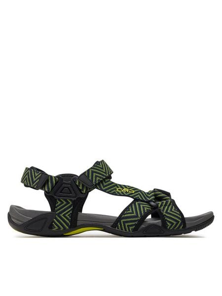 CMP Sandały Hamal Hiking Sandal 38Q9957 Czarny. Czarne sandały męskie CMP, z materiału, bez zapięcia. Za 149.99 zł.