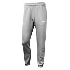 Spodnie treningowe męskie Nike Club Pant CF. Szare spodnie dresowe męskie Nike, z dresówki. Za 191.45 zł.