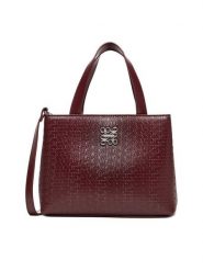 Nine West Torebka CEO-HAMPSHIRE-II-LDA8175 Bordowy. Czerwone torebki klasyczne damskie Nine West, bez wzorów, z materiału, bez dodatków. Za 219.99 zł.