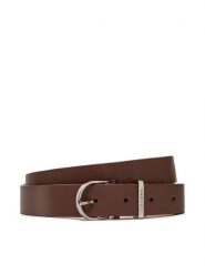 Calvin Klein Pasek Damski K60K612909 Brązowy. Brązowe paski damskie CALVIN KLEIN, bez wzorów, ze skóry. Za 229.99 zł.