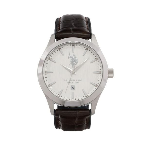 Zegarek U.S. Polo Assn. Brązowe zegarki męskie U.S. Polo Assn. Za 529.99 zł.