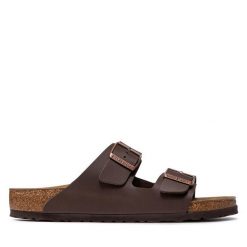 Klapki Birkenstock. Brązowe klapki i japonki męskie Birkenstock. Za 399.99 zł.