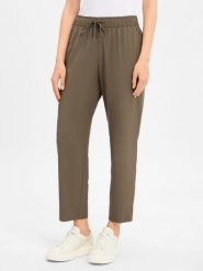 Opus Spodnie - Mefini Kobiety zielony jednolity, 38. Zielone spodnie materiałowe damskie Opus, bez wzorów, z dresówki, klasyczne. Za 229.95 zł.