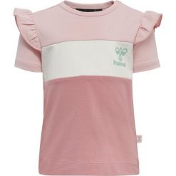 T-shirt dla dziewczynki Hummel Isla. Czerwone koszulki dziewczęce HUMMEL, l, bez wzorów, z bawełny, bez ramiączek. Za 156.50 zł.