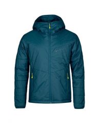 Kurtka trekkingowa męska Halti Heatix. Niebieskie kurtki męskie Halti, l, bez wzorów, z materiału, klasyczne, bez kaptura. Za 1,394.99 zł.