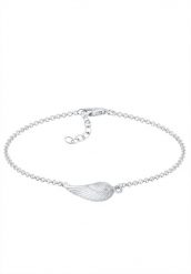 Elli Damski symbol skrzydeł Anioła Stróża w srebrze próby 925 Sterling Silver Bransoletki 1 ct. Szare bransoletki damskie Elli, srebrne. Za 211.64 zł.