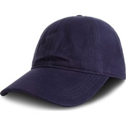 Czapka z daszkiem LACOSTE - RK0123 Navy Blue 166. Niebieskie czapki męskie Lacoste, bez wzorów, z bawełny. W wyprzedaży za 169.00 zł.