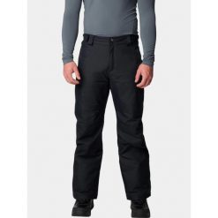 Spodnie Narciarskie Męskie Columbia Bugaboo V. Czarne spodnie materiałowe męskie Columbia, bez wzorów, sportowe. Za 493.99 zł.