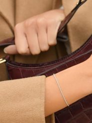 Maison héritage PARIS Złota bransoletka "Rivière" z diamentami rozmiar: onesize. Szare bransoletki damskie maison héritage PARIS, złote. Za 2,609.99 zł.