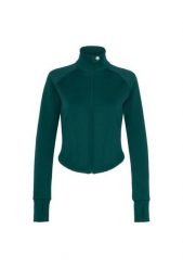Bluza jeździecka damska EQUESTRIAN QUEEN Melody wiosna/lato 2026 sportowa. Zielone bluzy sportowe damskie EQUESTRIAN QUEEN, na lato, l, bez wzorów, bez ramiączek, bez kaptura. Za 251.99 zł.