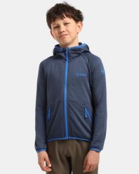 Chłopięca bluza funkcyjna Kilpi MEMPHIS-JB. Niebieskie bluzy bez kaptura męskie Kilpi, z materiału. Za 292.95 zł.