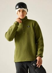 Męska bluza polarowa Twin Tip Snap Half Zip. Czarne bluzy bez kaptura męskie Dare 2b, m, z materiału. Za 193.50 zł.