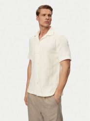 JOOP! Jeans Koszula Hanau 30102527 Kremowy Regular Fit. Białe koszule męskie Joop! Jeans, l, bez wzorów, z bawełny, bez kołnierzyka, bez ramiączek. Za 459.99 zł.
