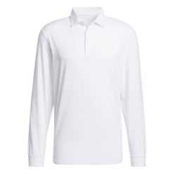 Koszulka polo z długim rękawem adidas Core. Białe t-shirty sportowe męskie Adidas, m, z tkaniny, bez ramiączek, na golfa. Za 298.65 zł.