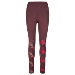 Damskie legginsy fitness Kilpi LIGANO-W. Czerwone legginsy damskie Kilpi, s, bez wzorów. Za 174.18 zł.