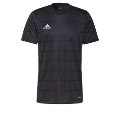 Koszulka męska adidas Campeon 21 Jersey. Czarne t-shirty sportowe męskie Adidas, m, z jersey, bez ramiączek, na fitness i siłownię. Za 142.95 zł.
