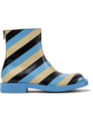 Camper Skórzane botki ze wzorem rozmiar: 39. Botki damskie Camper, bez obcasa, bez zapięcia. Za 404.99 zł.