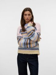 Vero Moda Sweter ze wzorem rozmiar: L. Swetry klasyczne damskie Vero Moda, l, bez kołnierzyka. Za 143.90 zł.