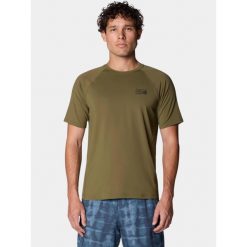 T-shirt Męski Mountain Hardwear Crater Lake. Zielone t-shirty męskie MOUNTAIN HARDWEAR, na lato, m, bez wzorów, bez kołnierzyka. Za 219.00 zł.