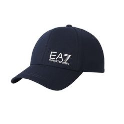 Czapka z daszkiem EA7 Emporio Armani TrainCore IdentityLogo armani blue/white. Niebieskie czapki męskie EMPORIO ARMANI CONNECTED, bez wzorów, z bawełny, eleganckie. Za 179.99 zł.