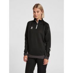 Top treningowy dla kobiet Hummel hmlLEAD. Niebieskie topy sportowe damskie HUMMEL, m, bez wzorów, z materiału, bez ramiączek. Za 122.00 zł.