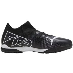 Męskie Buty Piłkarskie Future 7 Match TT 107720 Outdoor. Białe buty trekkingowe męskie Puma, z dzianiny, bez zapięcia, outdoorowe. Za 355.30 zł.