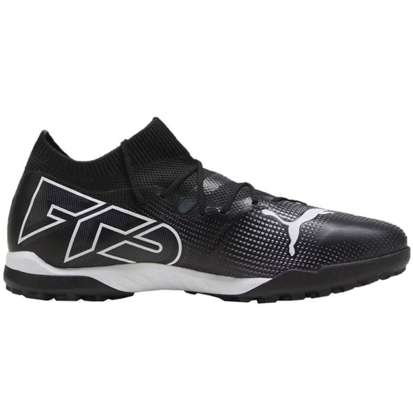 Męskie Buty Piłkarskie Future 7 Match TT 107720 Outdoor. Białe buty trekkingowe męskie Puma, z dzianiny, bez zapięcia, outdoorowe. Za 355.30 zł.