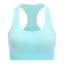 Damski Biustonosz Sportowy Dont Sweat It II. Niebieskie biustonosze sportowe damskie Dare 2b, bez wzorów, z elastanu. Za 97.99 zł.