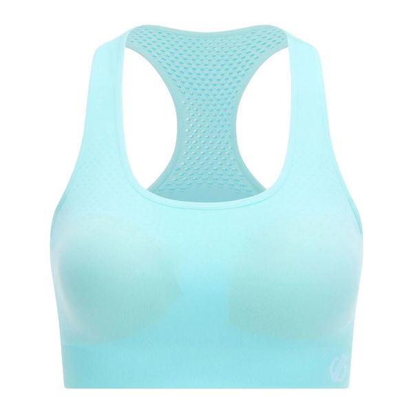 Damski Biustonosz Sportowy Dont Sweat It II. Niebieskie biustonosze sportowe damskie Dare 2b, bez wzorów, z elastanu. Za 97.99 zł.