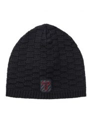 Timezone Czapka w kolorze czarnym rozmiar: onesize. Czarne czapki męskie Timezone, bez wzorów, ze splotem, sportowe. Za 34.99 zł.