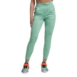 Spodnie treningowe damskie Gymshark Recess Track. Zielone spodnie dresowe damskie Gymshark, xl, na fitness i siłownię. Za 98.99 zł.