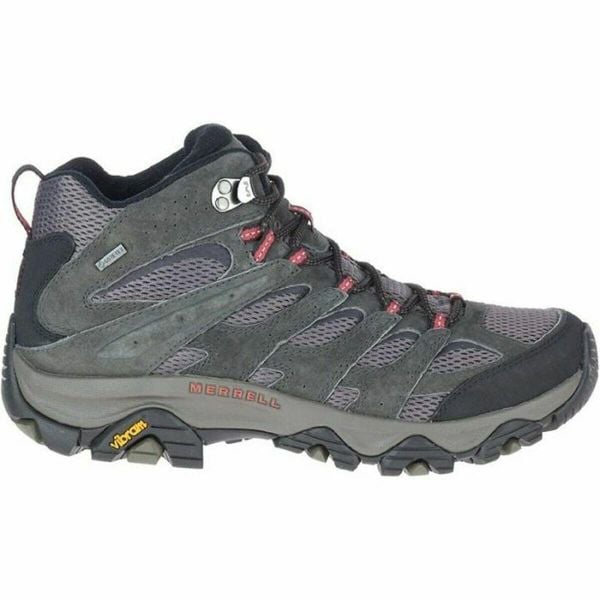 Buty górskie Merrell Moab 3 Mid Gore-Tex. Szare buty trekkingowe męskie MERRELL, z gore-texu, bez zapięcia, trekkingowe, gore-tex. Za 798.00 zł.