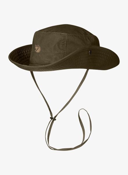 Kapelusz Fjallraven Abisko Summer Hat. Zielone kapelusze damskie Fjällräven, na lato, bez wzorów, z materiału. Za 331.99 zł.