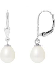 Pearline Złote kolczyki z perłami rozmiar: onesize. Białe kolczyki damskie Pearline, z perłą, złote. Za 652.99 zł.