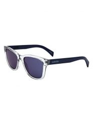 Levi's Okulary przeciwsłoneczne unisex w kolorze granatowym rozmiar: 53. Niebieskie okulary przeciwsłoneczne damskie Levi's. Za 183.59 zł.