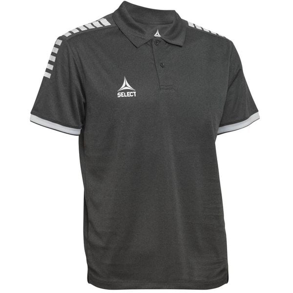 Koszulka piłkarska polo męska Select POLO Monaco szara. Szare koszulki polo męskie Select, m, bez wzorów, bez ramiączek. Za 163.65 zł.