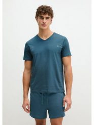 Marc O´Polo Bodywear Koszulka piżamowa w kolorze niebieskim rozmiar: XXL. Niebieskie koszulki polo męskie xxl, bez wzorów, z bawełny, bez ramiączek. Za 60.95 zł.