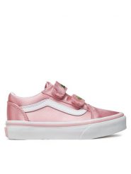 Vans Tenisówki Old Skool V VN000CYDBJ11 Różowy. Czerwone buty sportowe dziewczęce Vans, bez wzorów, z materiału, bez zapięcia. Za 179.99 zł.