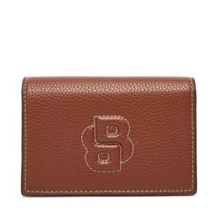 Portfel BOSS. Brązowe portfele damskie Boss, bez wzorów. Za 359.99 zł.