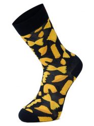 Happy Socks Skarpety Mężczyźni niebieski|żółty wzorzysty, 41-46. Niebieskie skarpetki męskie Happy Socks, bez wzorów, z dzianiny. Za 59.95 zł.