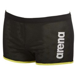 Spodenki Oporowe Arena Square Cut Drag Suit. Czarne kąpielówki męskie Arena, m, bez wzorów, na fitness i siłownię. Za 85.47 zł.