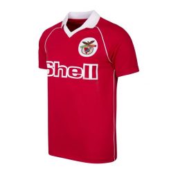 Koszulka retro piłkarska dla dorosłych - SL Benfica 1984-85 - Czerwona. Czerwone t-shirty sportowe męskie COPA FOOTBALL, m, bez ramiączek, do piłki nożnej. Za 340.84 zł.